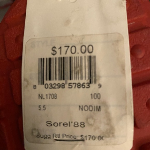 NWOT Sorel Women's Sorel 88 Boot 5 1/2 - Picture 7 of 16